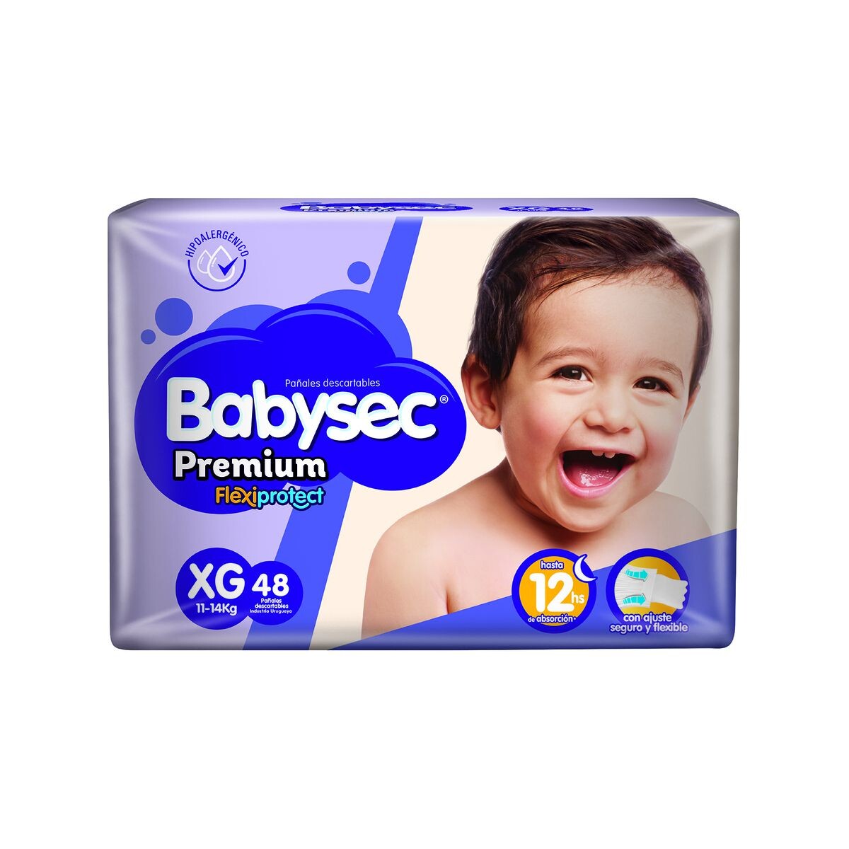 BABYSEC PREMIUM JUMBO XGRANDE PAQ. X 48 