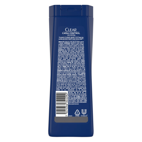 Shampoo Clear Men Caida Control 400ml Shampoo Clear Men Caida Control 400ml