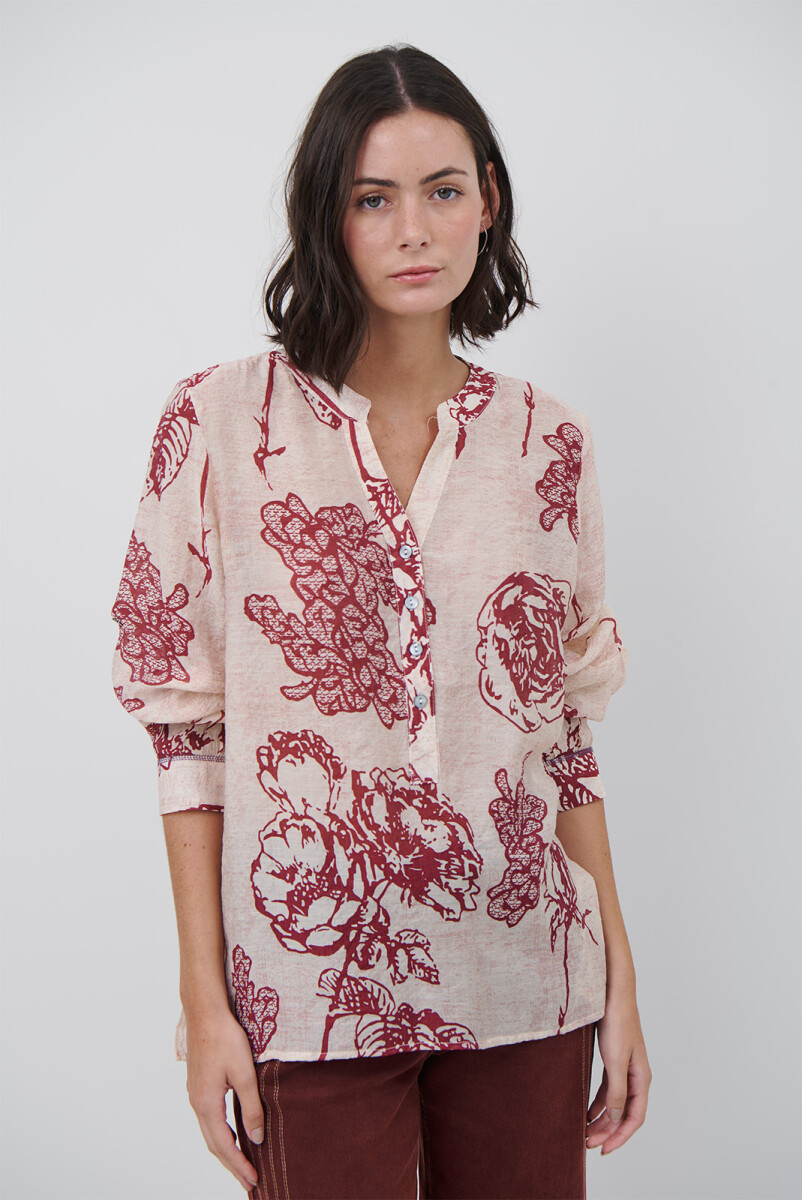 CAMISA JULIA RED - ROJA 