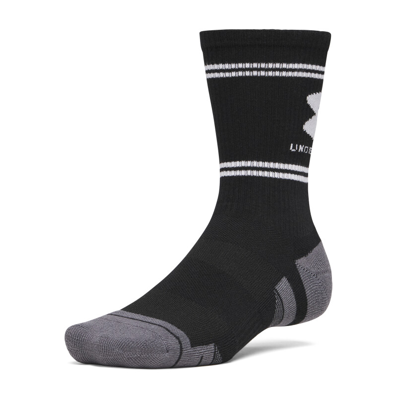 Medias UA Perf Tech Nov 3pk Crw Hombre 6015141-008 Negro