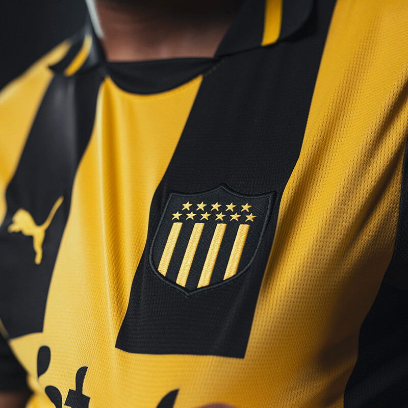 Camiseta Peñarol Home Jersey de Hombre Negro
