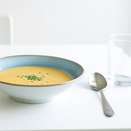 Bowl Artisan 21 cm Azul Porcelana Corona Bowl Artisan 21 cm Azul Porcelana Corona