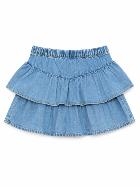 FALDA MILI CELESTE