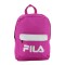 Fila Mochila C/cierre Y Bolsillo Delantero Fucsia