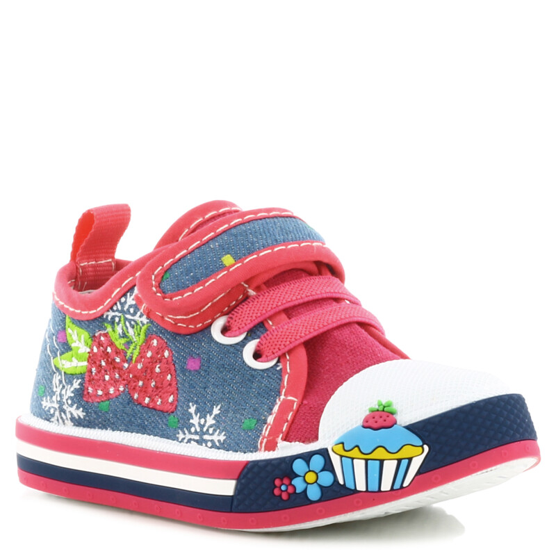 Championes de Niña MINI Miss Carol TINA Azul Jean