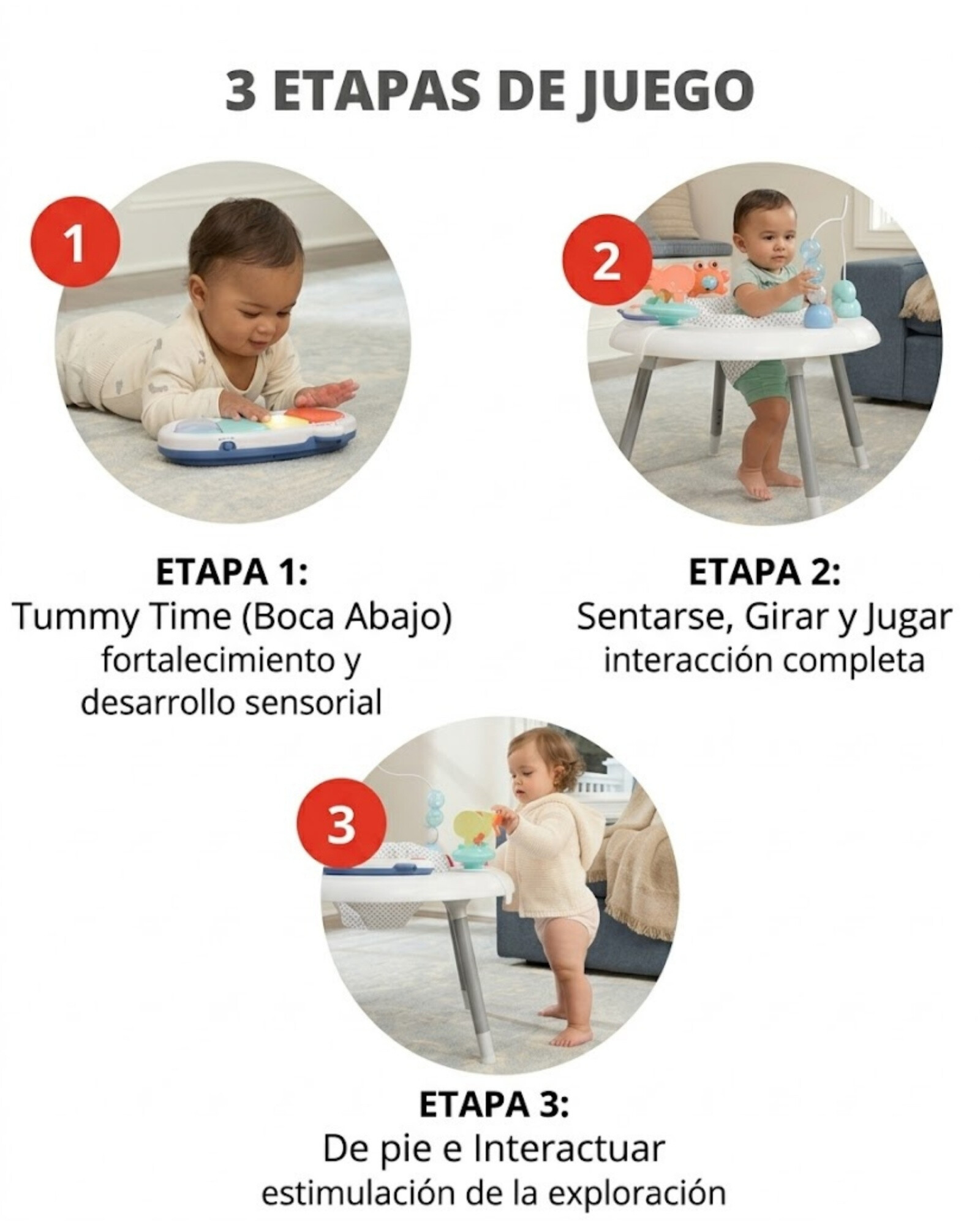 Centro de actividades de 3 etapas, diseño marino Centro de actividades de 3 etapas, diseño marino