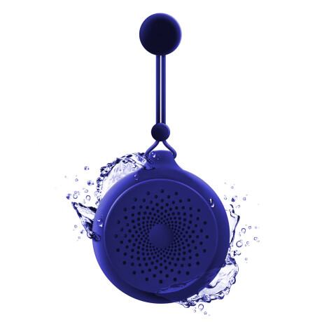 Parlante Bluetooth Inalámbrico Resistente Agua p/ Baño Ducha Azul
