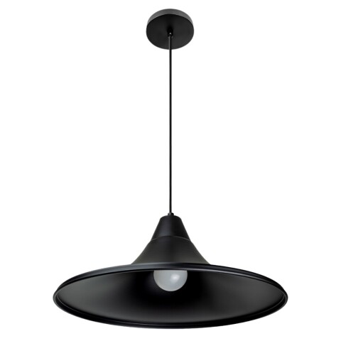 COLGANTE TEO E27 NEGRO 38CM COLGANTE TEO E27 NEGRO 38CM