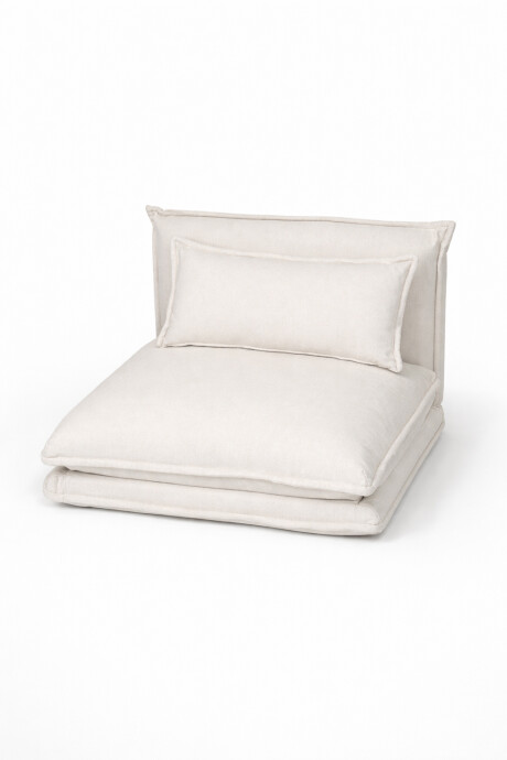 Sofá Cama 1 Plaza Juli Crudo / Natural