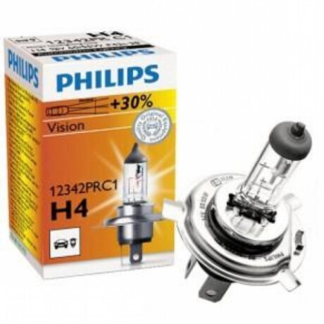 LAMPARA - HALOGENA 12V 60-55W H4 P43 = 01661 PHILIPS LAMPARA - HALOGENA 12V 60-55W H4 P43 = 01661 PHILIPS