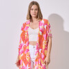 Kimono Printed MULTI/FUCSIA