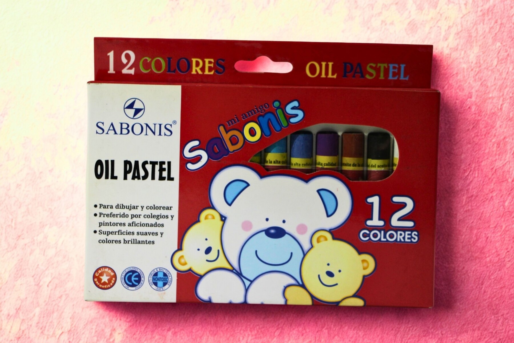 OLEO PASTEL X 12 COLORES 