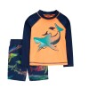 Conjunto Manga larga Protección UV Carters Tuburon Naranja azul