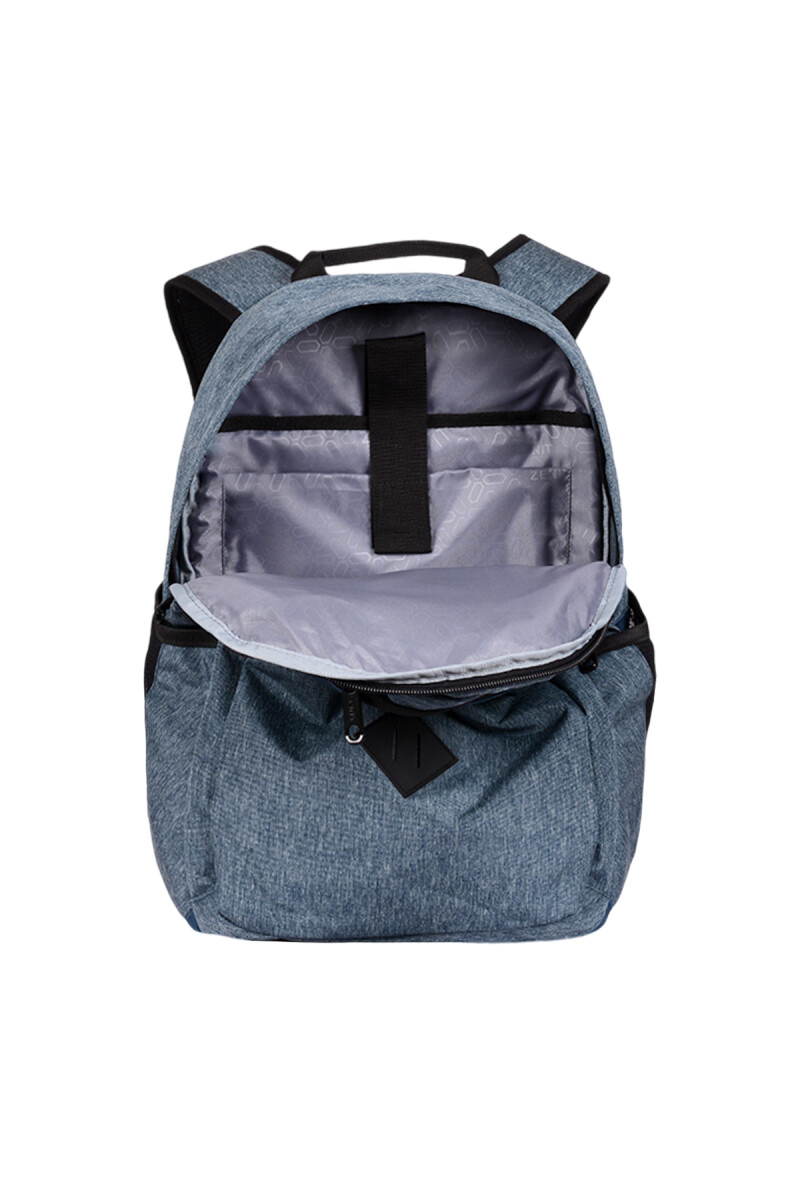 MOCHILA CON LUNCHERA AZUL MOCHILA CON LUNCHERA AZUL