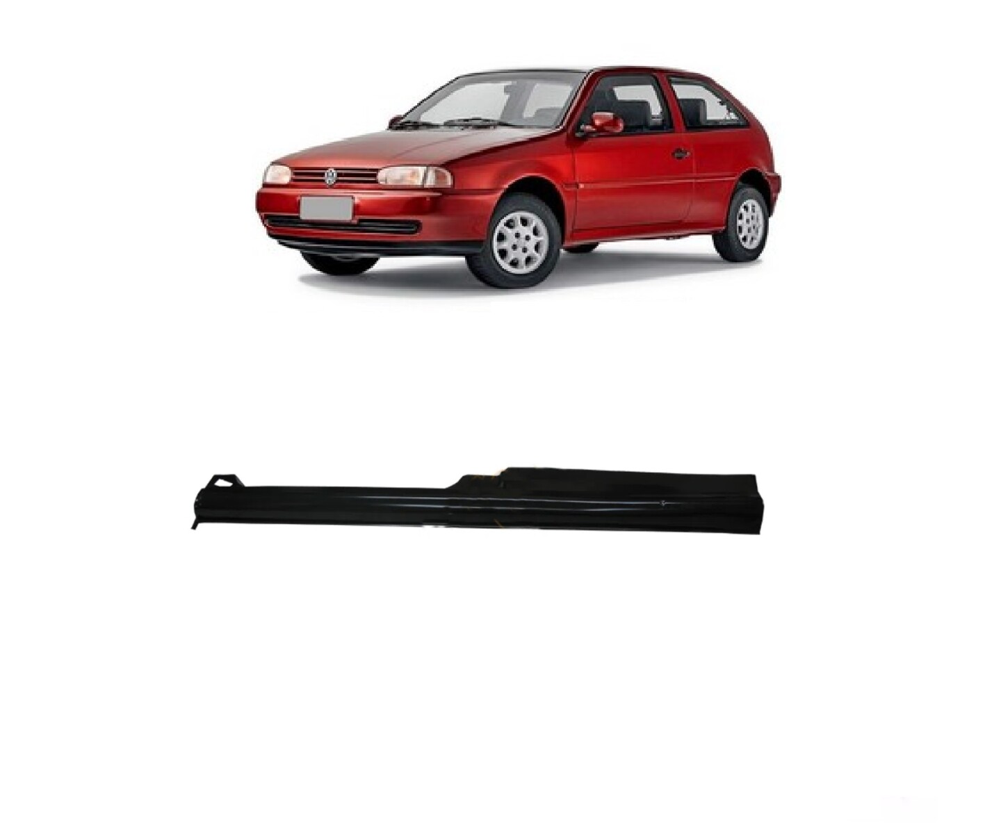 ZOCALO DERECHO GOL G2 / G3 / G4 2 PUERTAS 