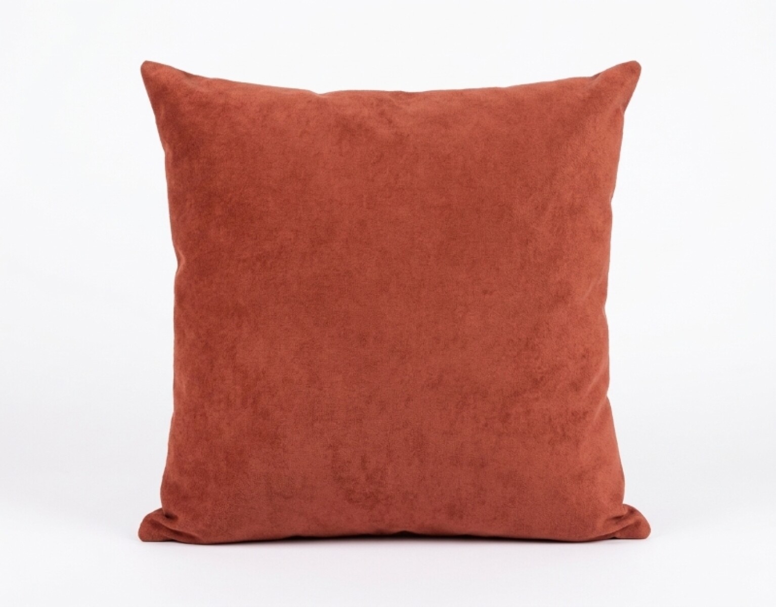 Almohadón Deco Gamuza Terracota - 50×50 cm 