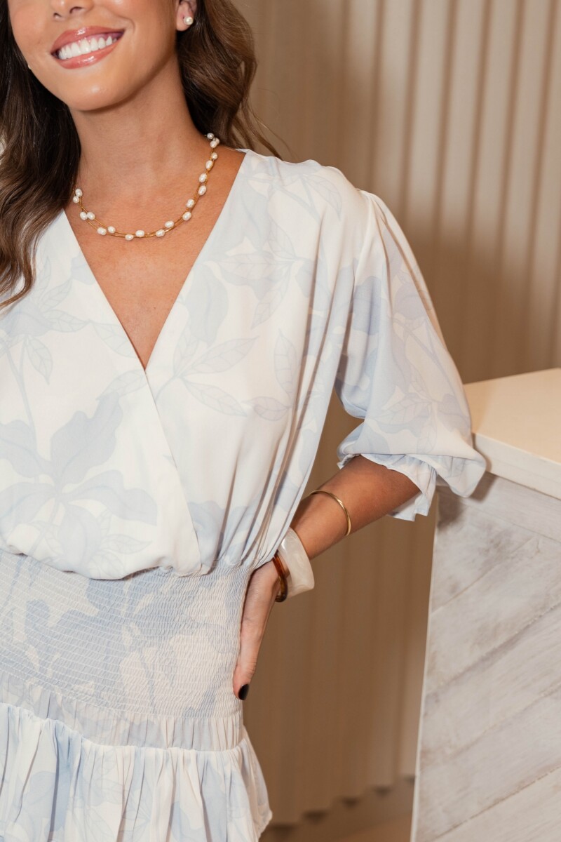 VESTIDO VALENTINA MINI BLUE WHISPER VESTIDO VALENTINA MINI BLUE WHISPER