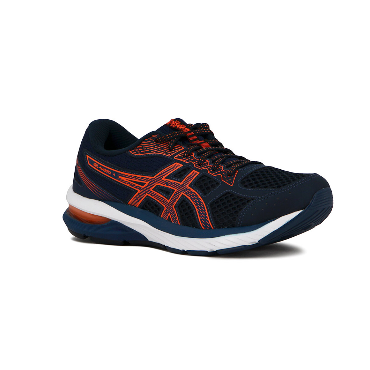 Asics Gel-nagoya 4 French Blue/shocking Orange - Azul Francia-naranja 