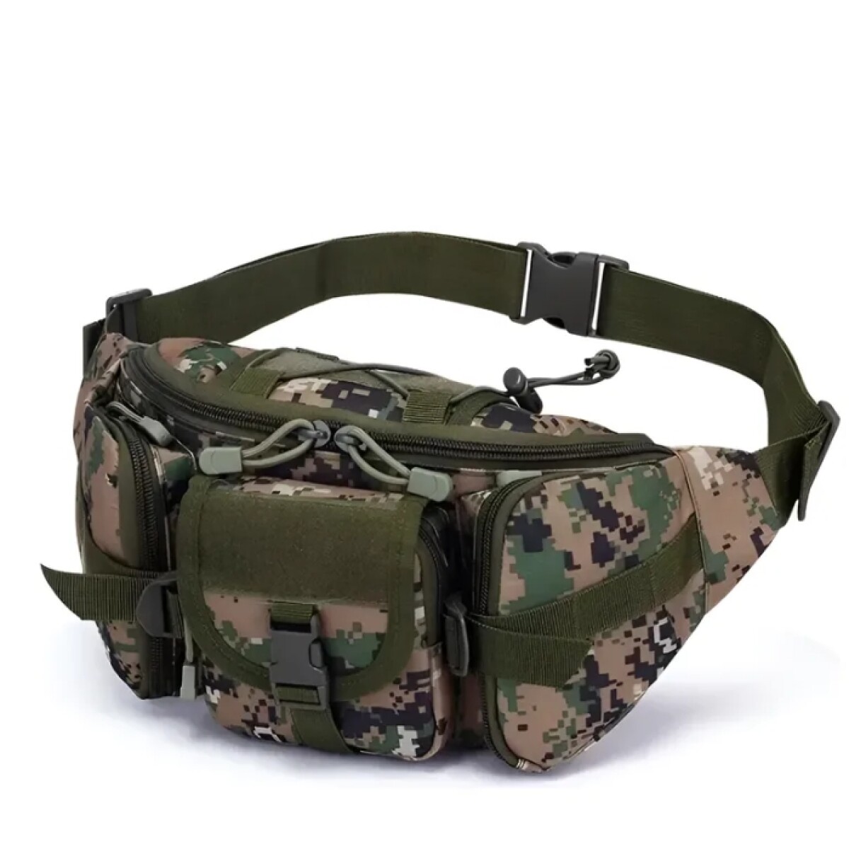 Riñonera Táctica Reforzada – Múltiples Compartimientos 