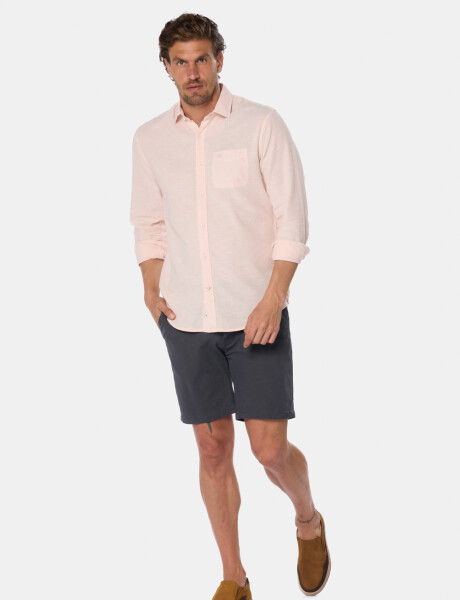 BERMUDA CON CINTURA ELASTIZADA Gris