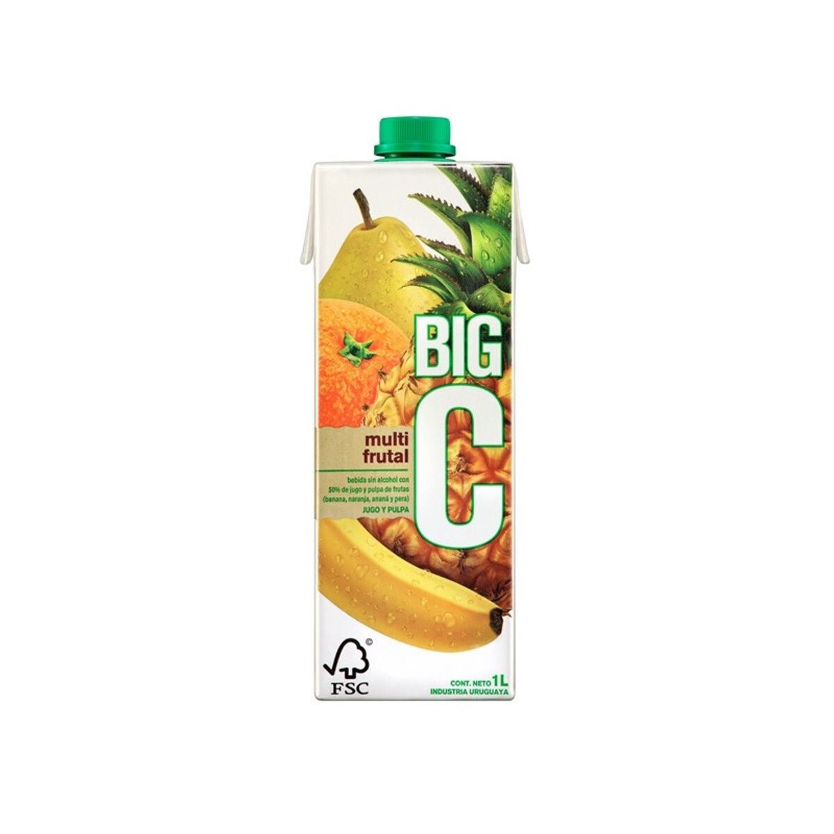 Jugo Big C Sabor Multifrutal 1L 
