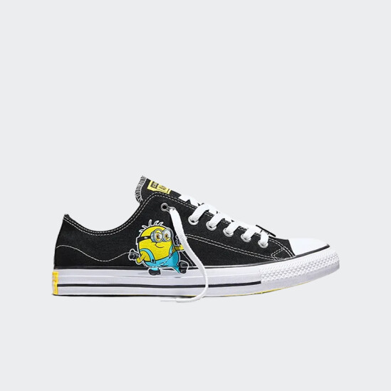 Championes Converse Minions Chuck Taylor All Star Negro