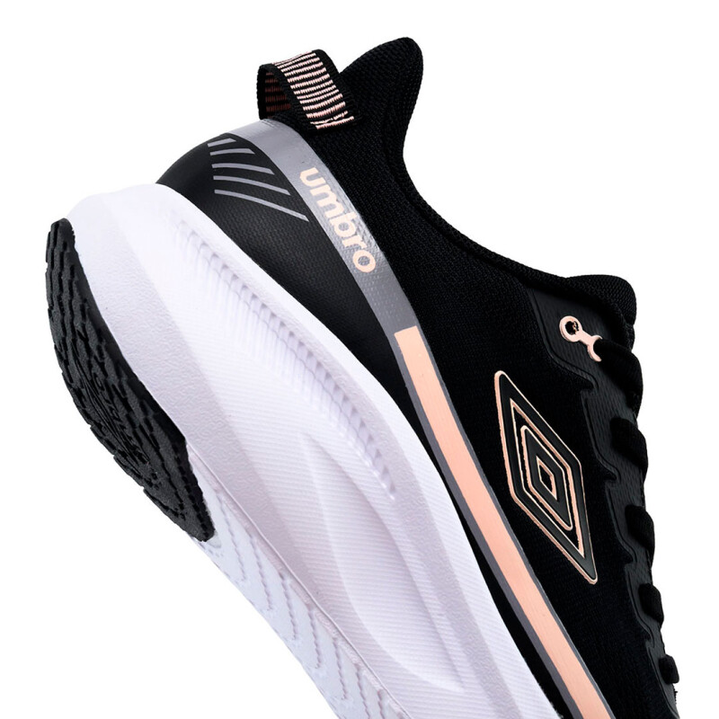 Championes de Mujer Umbro Rokar Negro - Rosado