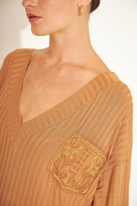 VESTIDO MAGNIFICENT CAMEL
