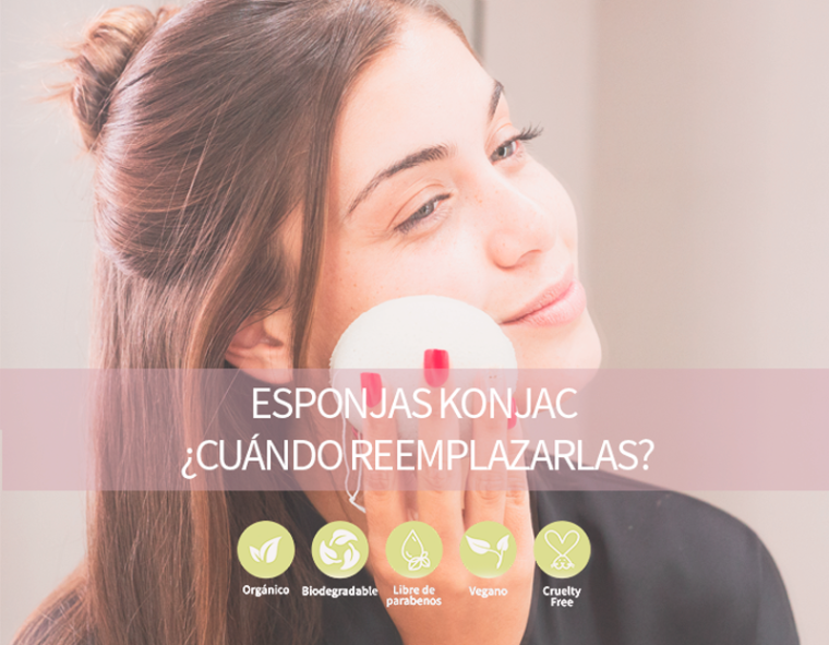 Esponja konjak facial, Ecológica y Orgánica