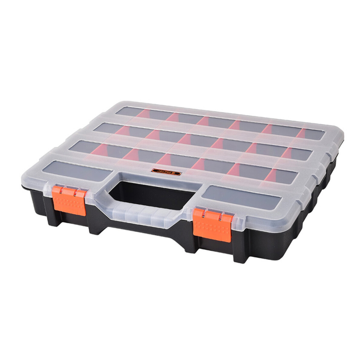 Maletín organizador base neg tapa trans. de 21 div - TT0052 