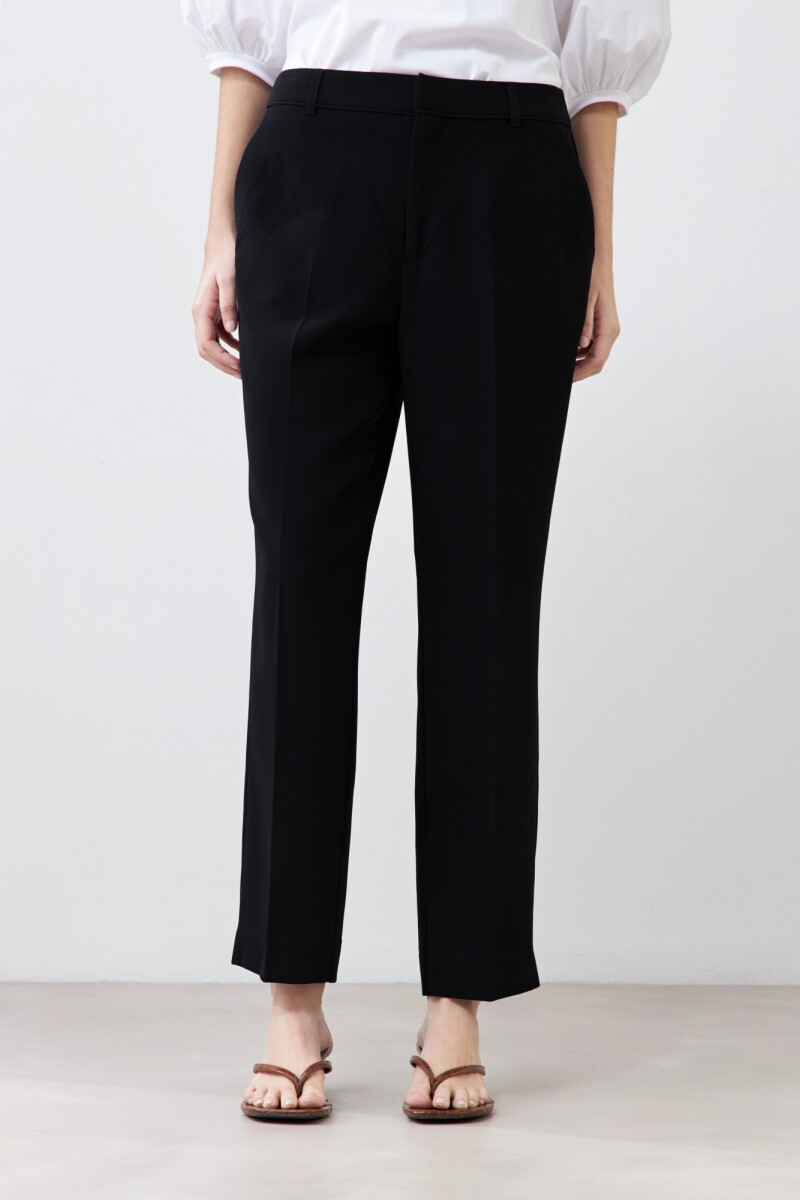 Pantalón slim sastrero negro