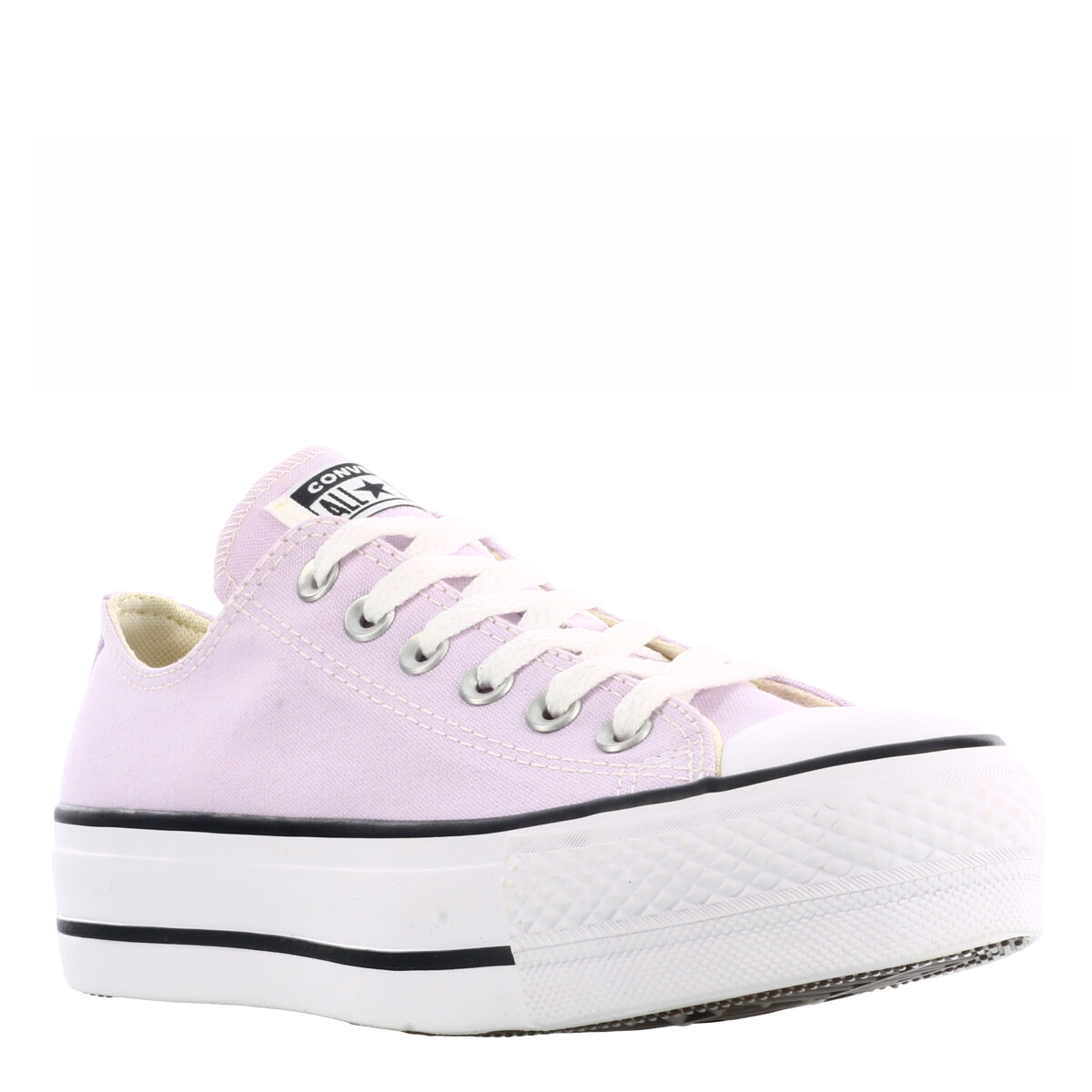 Championes Unisex Converse Chuck Taylor Plataforma Lift OX - Lila Claro 