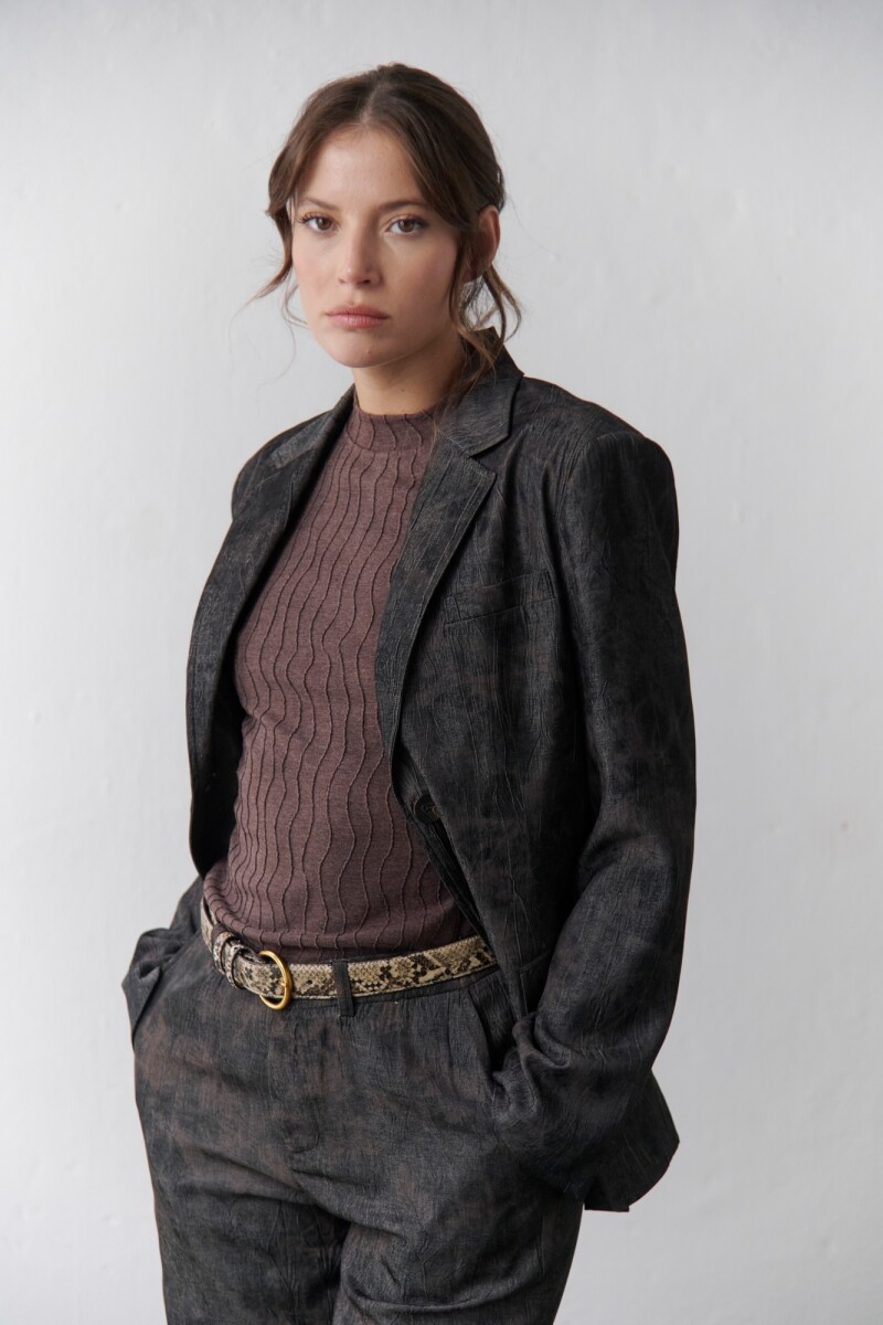 BLAZER TIZZI GRAFITO