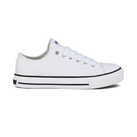 Championes Pony Fifth Ave Mujer Casual Urbano Blanco