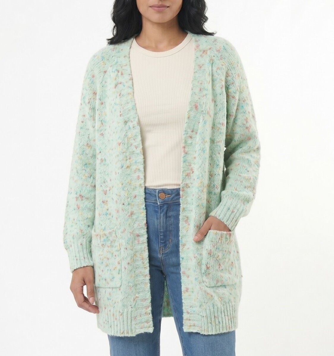 CHERRY CARDIGAN - GREEN 