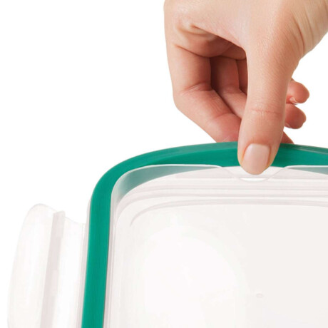 Oxo Gg 1.6 Taza Sello Hermético Smart Seal Vidrio Rectangular Recipiente