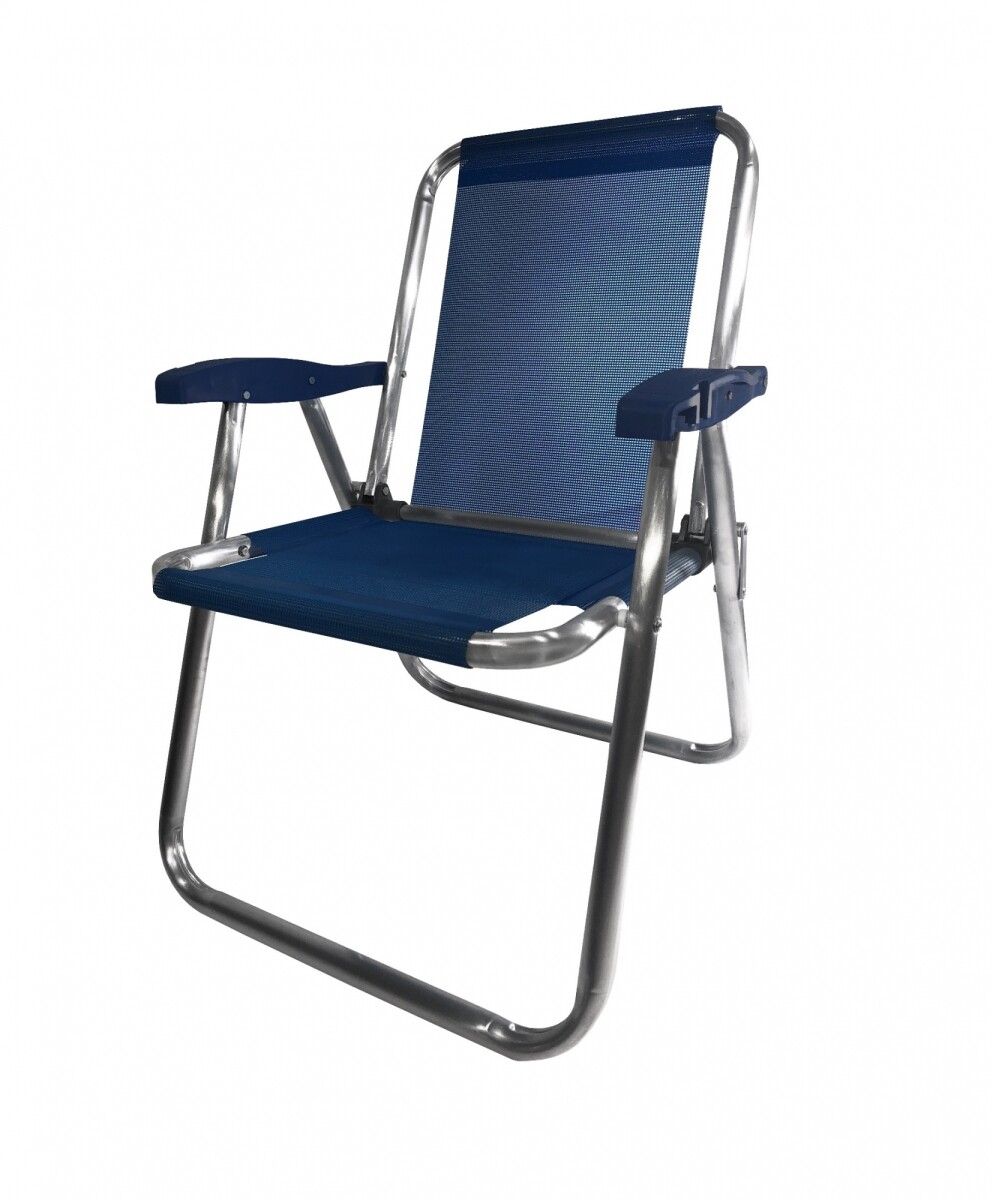 Silla En Aluminio Compacta Zaka PLUS - Azul 