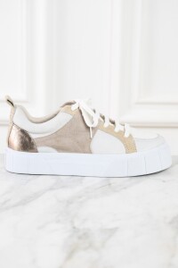 Zapatilla Combinada Blanco