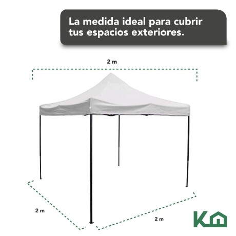 Gazebo Reforzado Toldo Carpa 2x2 Mt Blanco Gazebo Reforzado Toldo Carpa 2x2 Mt Blanco