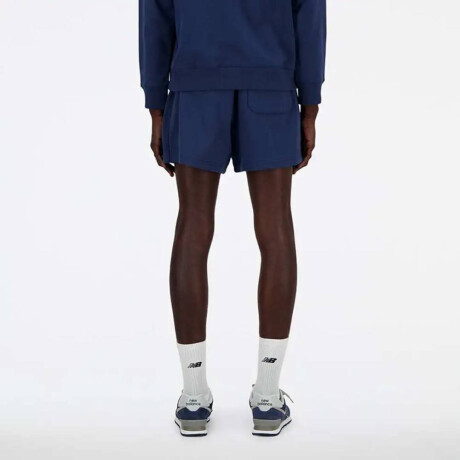 Short Athletics French Terry 5'' de Hombre azul