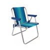 Sillas Para Niños Playeras Alta Aluminio Azul Mor Sillas Para Niños Playeras Alta Aluminio Azul Mor