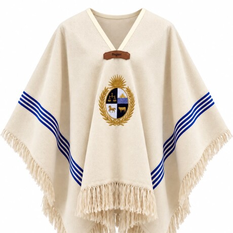 Poncho infantil Escudo Dorado