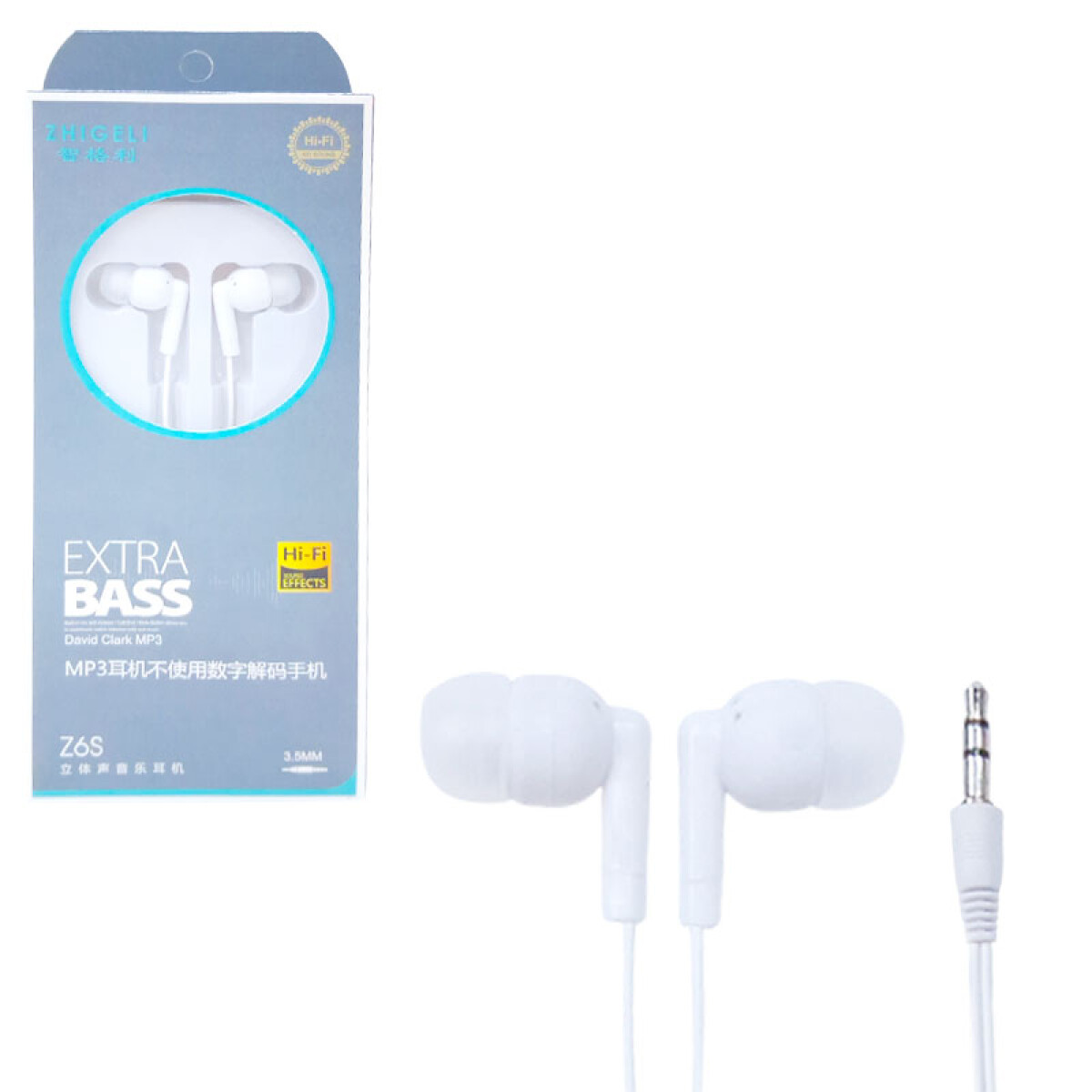 Auriculares estéreo Z6S - Auriculares Estéreo Z6s 