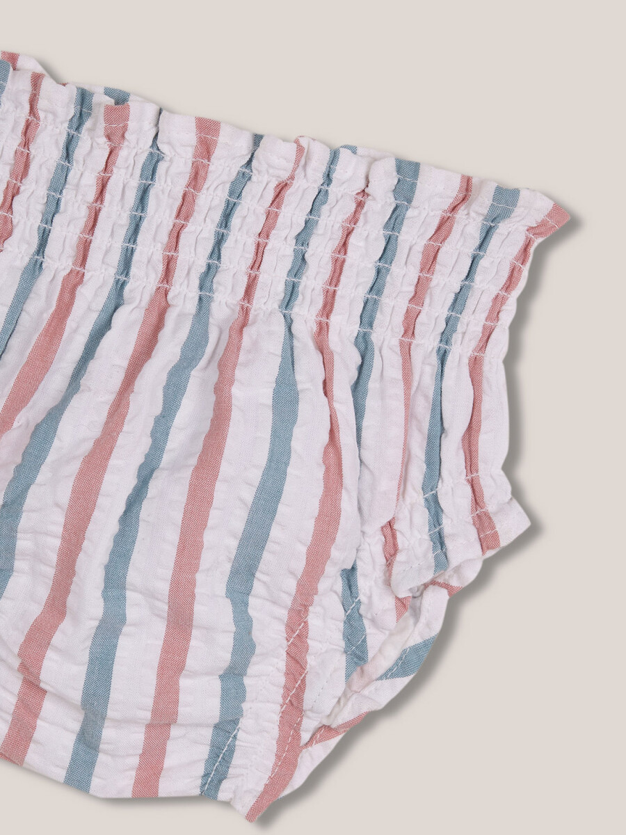 Bombacho Estampado Blanco