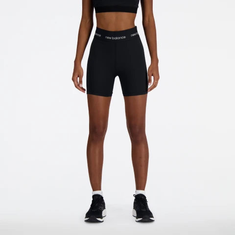 NB Sleek High Rise Sport Short 5 - Mujer Black