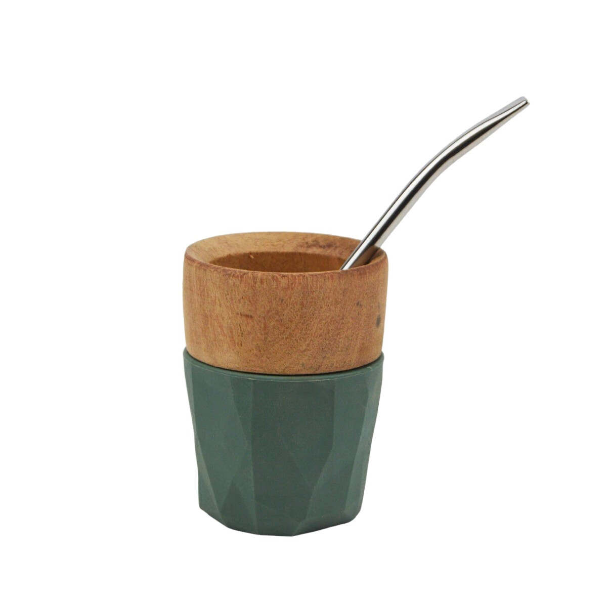 Mate De Madera Rioja - Verde 