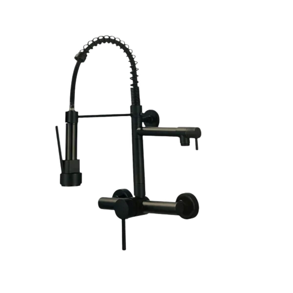 Grifería Monocomando de Cocina para Pared Chef Rimontti Negro