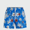 BOSS Black - Short Baño Estampado Azul