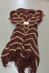 Free Dress Crochet Marrón