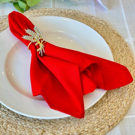 Servilleta 42x42 cm - Rojo Servilleta 42x42 cm - Rojo